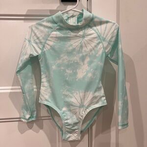 Cotton On Kids Lydia One Piece Swim Dream Blue Tie Dye Size 3 new w/tag
